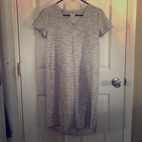 Gray t shirt dress - Picture 1 of 2